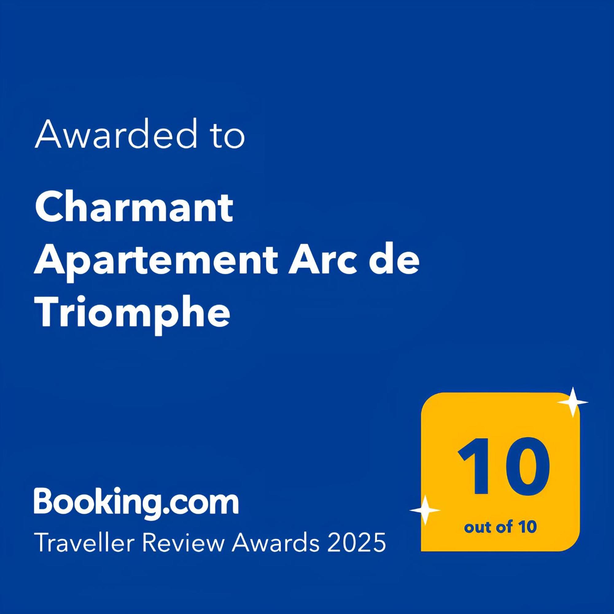 Charmant Appartement Arc De Triomphe Free Netflix Parigi Esterno foto
